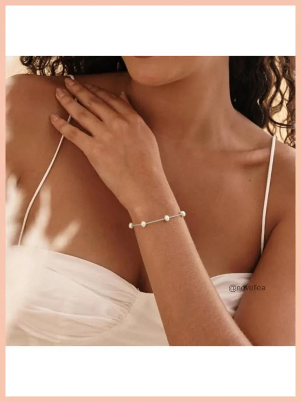 Layered Pearl Choker Necklace and Earring Set 18K Gold Plated Dainty Pearl